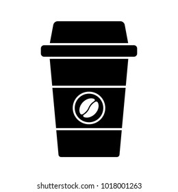 Coffee cup vector icon.