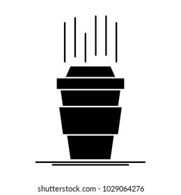 coffee cup vector icon