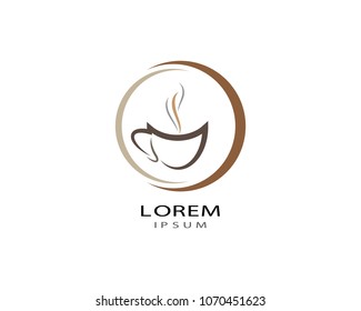 Coffee cup vector icon