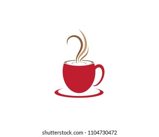 Coffee cup vector icon