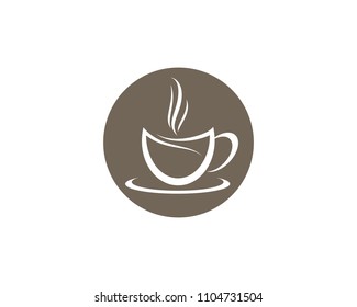 Coffee cup vector icon