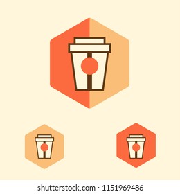 coffee cup vector icon