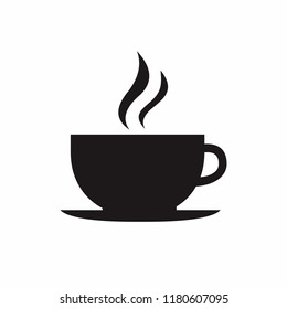 Coffee cup vector icon.