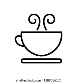 Coffee cup vector icon