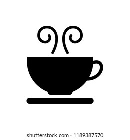 Coffee cup vector icon
