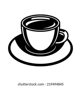 Coffee cup vector icon