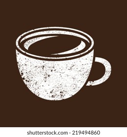 Coffee cup vector icon