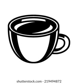 Coffee cup vector icon