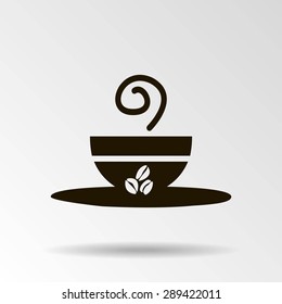 coffee cup vector icon
