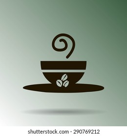 coffee cup vector icon