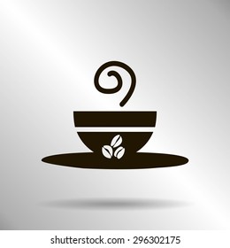 coffee cup vector icon