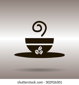 coffee cup vector icon