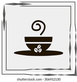 coffee cup vector icon
