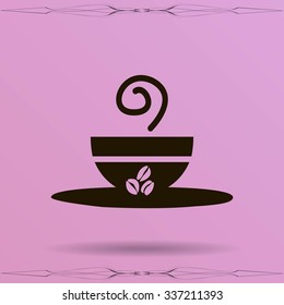 coffee cup vector icon