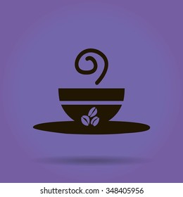 coffee cup vector icon