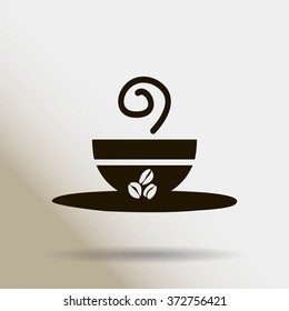 coffee cup vector icon