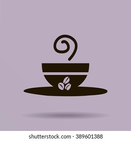 coffee cup vector icon