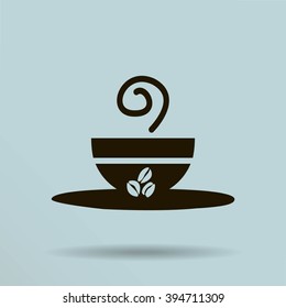 coffee cup vector icon