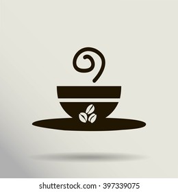 coffee cup vector icon