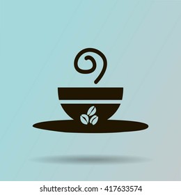 coffee cup vector icon