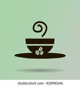 coffee cup vector icon