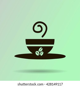 coffee cup vector icon