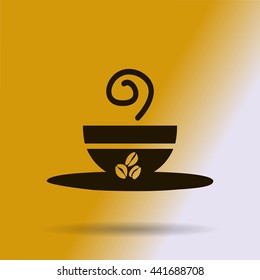 coffee cup vector icon