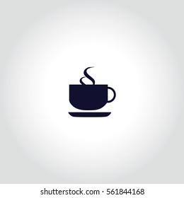 Coffee Cup Vector Icon.