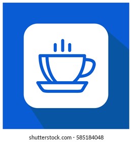 Coffee cup vector icon