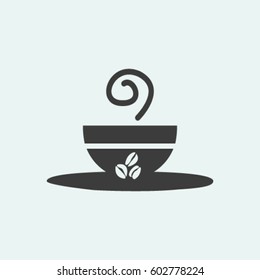 coffee cup vector icon