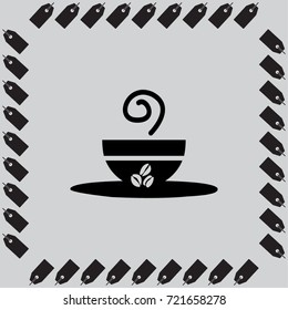 coffee cup vector icon