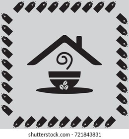 coffee cup vector icon