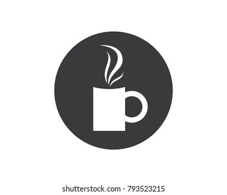 Coffee cup vector icon
