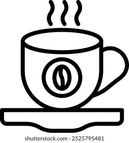 Coffee Cup vector icon Can be used for Hotel Services