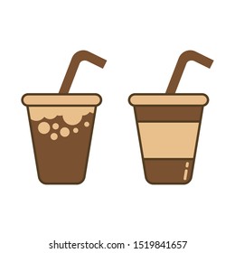 Coffee Cup Vector Icon Design Stock Illustration