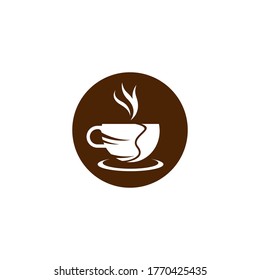 Coffee cup vector icon illustration design