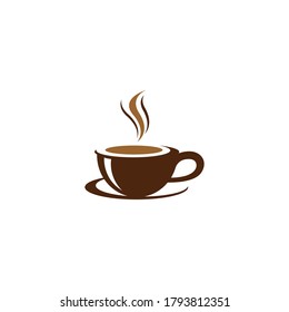 Coffee cup vector icon illustration design
