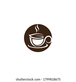 Coffee cup vector icon illustration design