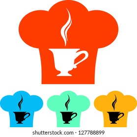 Coffee cup - Vector icon isolated on white
