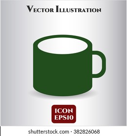 Coffee Cup vector icon or symbol