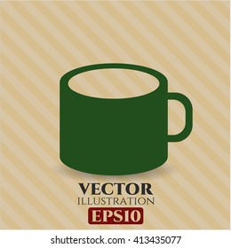 Coffee Cup, Vektorsymbol oder Symbol
