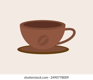 Conjunto de iconos vectoriales de taza de café. Icono de taza de café. Icono de Vector de café. Té