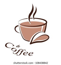 coffee cup - vector illustration