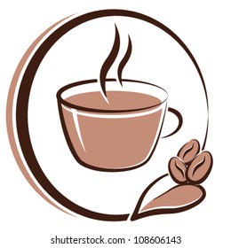 coffee cup - vector illustration