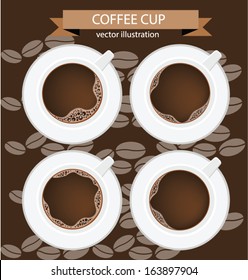 Coffee cup vector Illustration