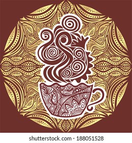Coffee cup vector illustration