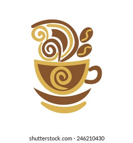 Coffee cup vector illustration
