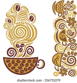 Coffee cup vector illustration