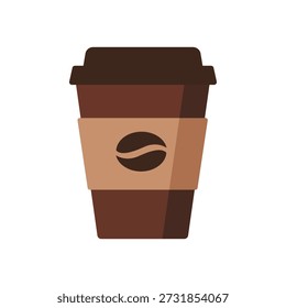 A coffee cup vector illustration