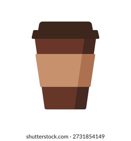 A coffee cup vector illustration